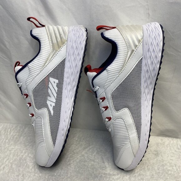 AVIA  Avi-Ryder Lace-up Walking Shoes Women Size 9M White-Multi New A5891WWRD - Picture 9 of 13